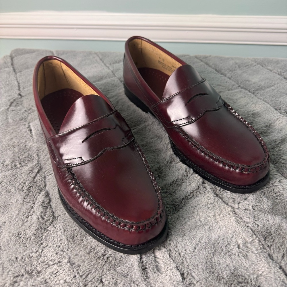 G.H. Bass & Co. Burgundy Loafers